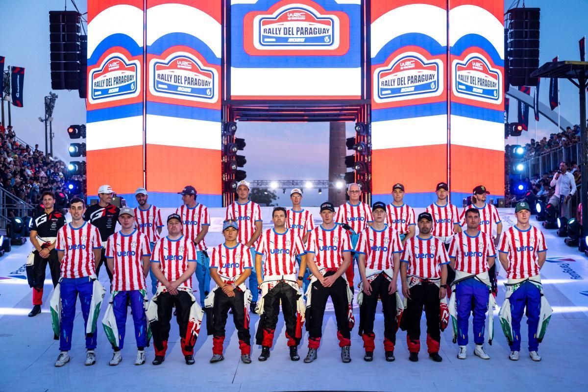 Multitudinaria largada simbólica en Encarnación da inicio al Rally del Paraguay 2026