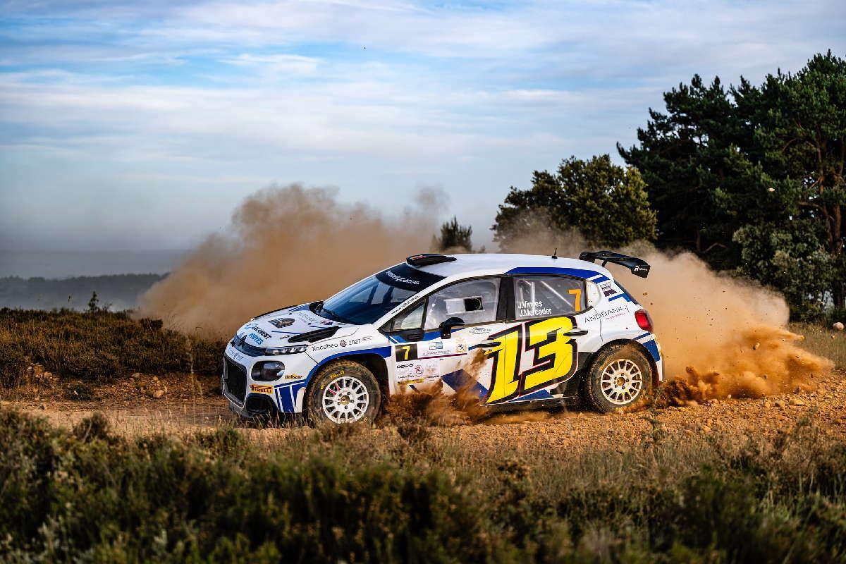 Vinyes y Mercader rozan el podio en el Rallye de Cáceres del CERT 2026