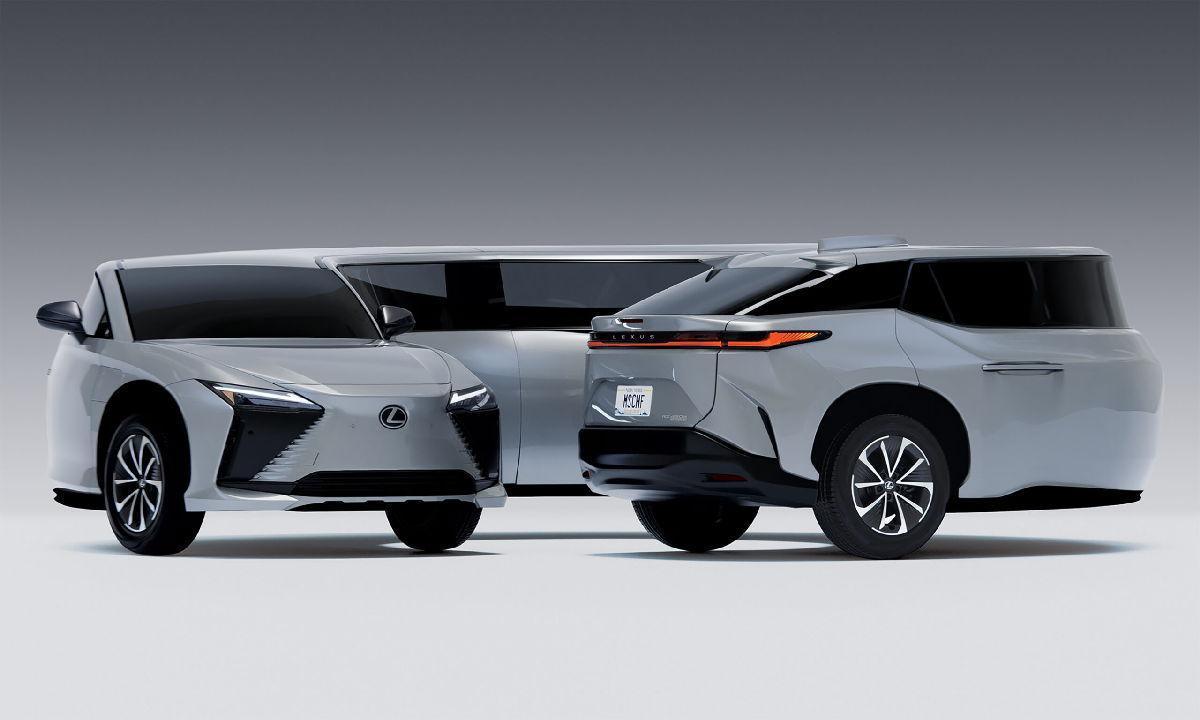 Lexus y MSCHF transforman dos coches reales en esculturas imposibles