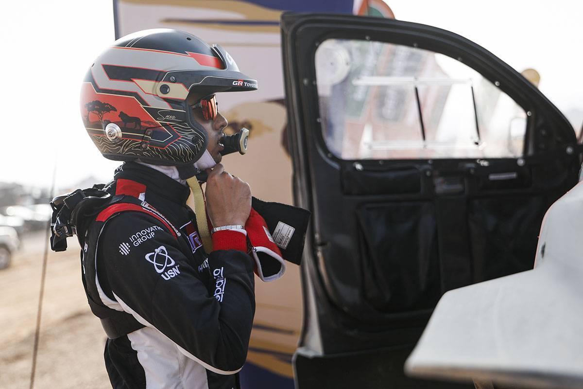 Saood Variawa celebra su segunda victoria de etapa en el Dakar 2026 ...