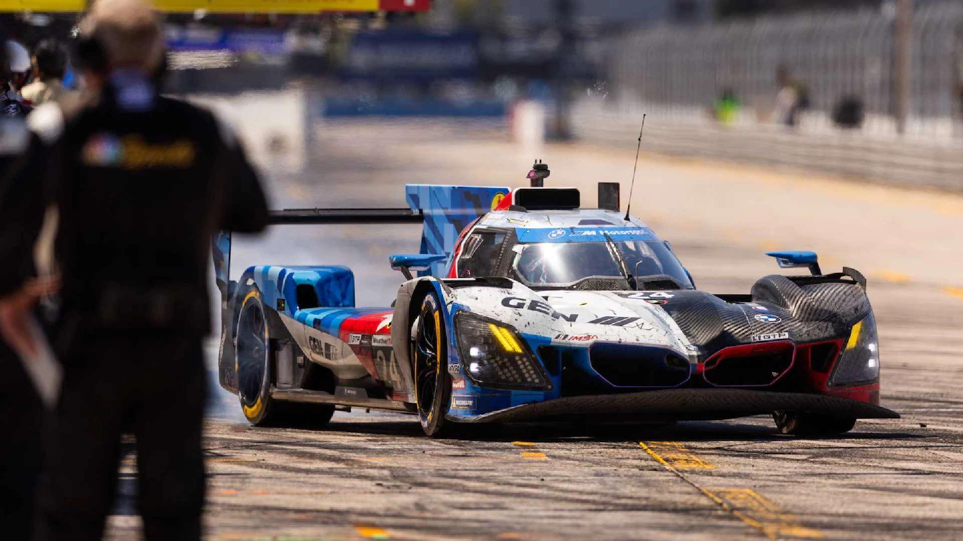 BMW M Team WRT finaliza quinto en las 12 Horas de Sebring en GTP