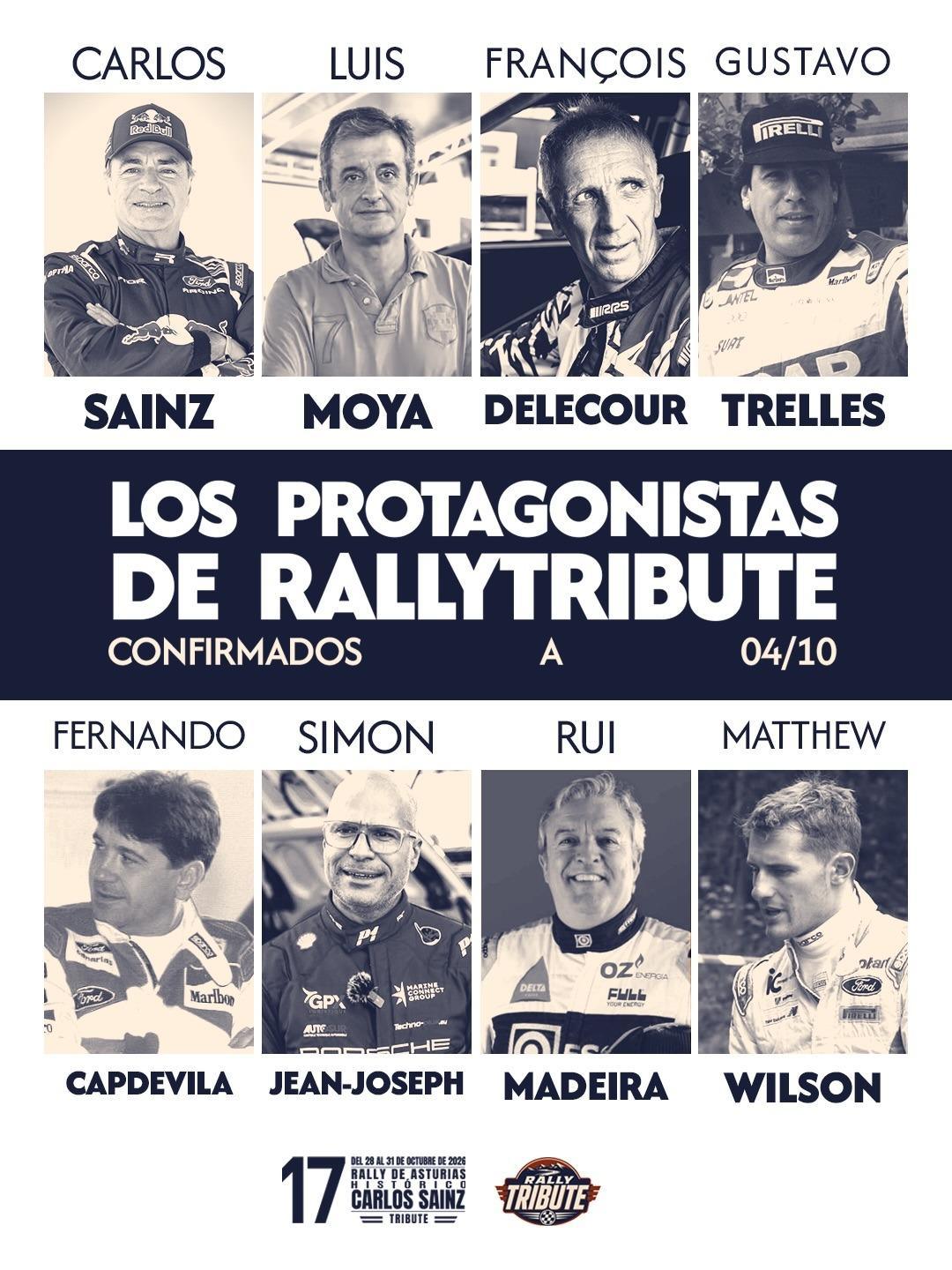 Rally Tribute 2026 | Carlos Sainz vuelve a competir en Asturias