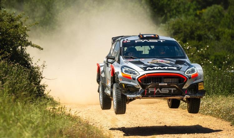 Membrado y 'Jandrín' lideran el CERT en el Rallye Isla de Volcanes