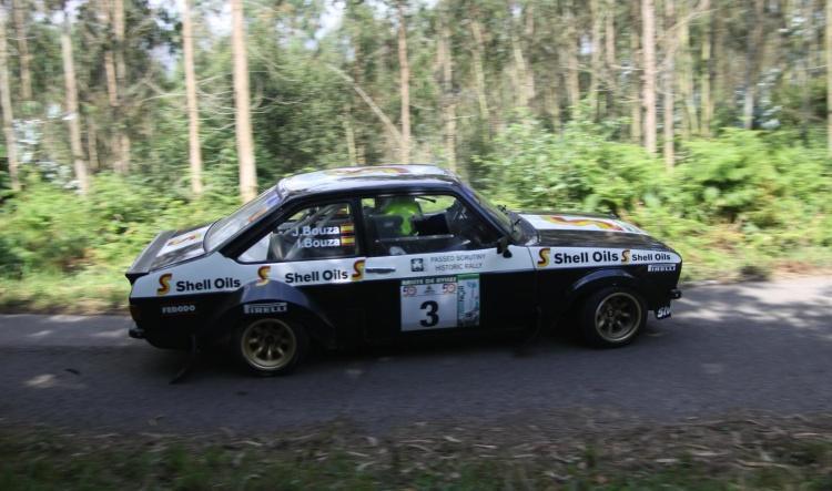 Bouza logra doblete en el Rallye de Avilés Histórico