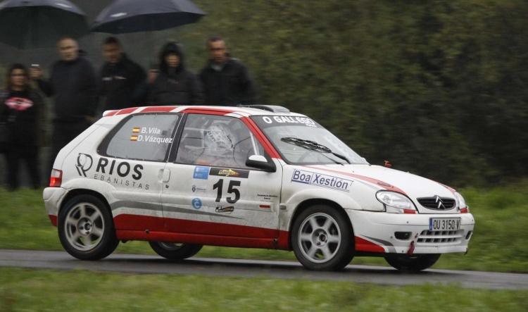 Borja Vila y Sergio Vázquez ganan el Rallye Rías Altas Histórico
