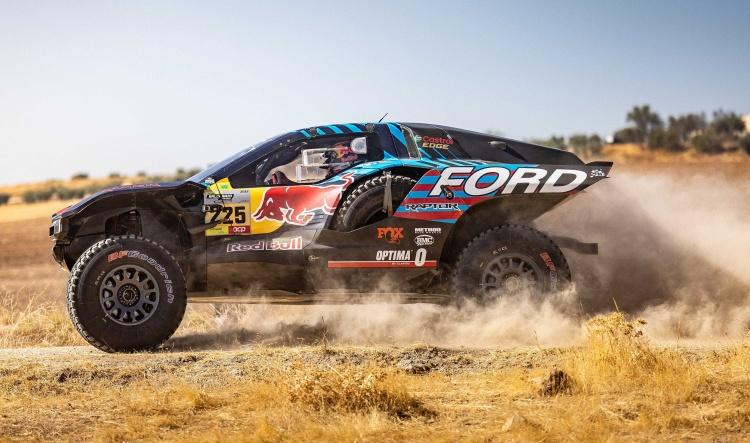 Ford M-Sport estrena cuatro Raptor T1+ Evo en el Rallye du Maroc