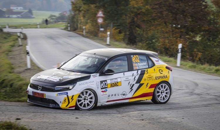 Sito Español subcampeón de la ADAC Opel Electric Rally Cup