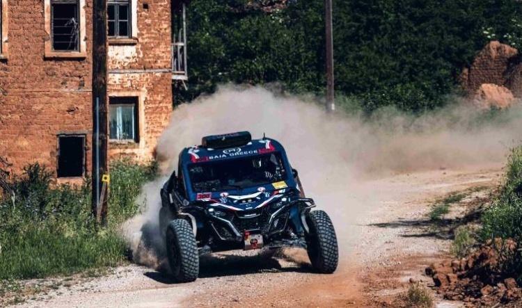 W2RC › Van den Brink y Heun (Can-Am) ganan la 13ª Baja Grecia con 22 minutos de ventaja
