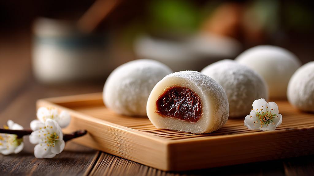Daifuku Mochi with Chocolate Surprise - Japan Daifuku Mochi with Chocolate Surprise - Japan