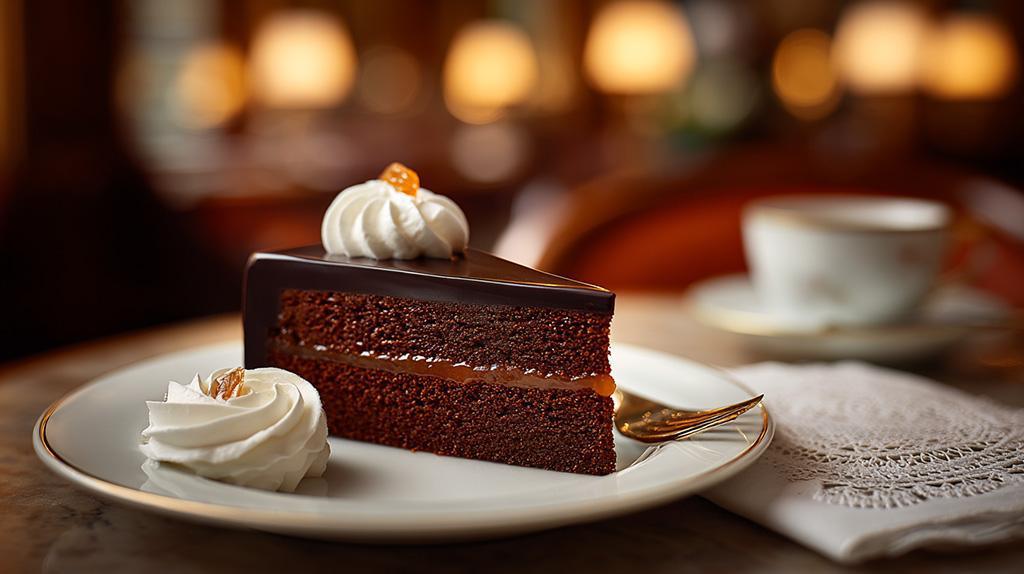 Famous Sachertorte Slice - Austria