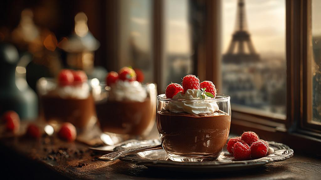 Fluffy Mousse from Paris - France Fluffy Mousse from Paris - France