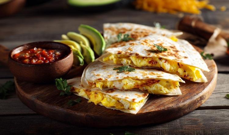 Mexican Breakfast Quesadilla