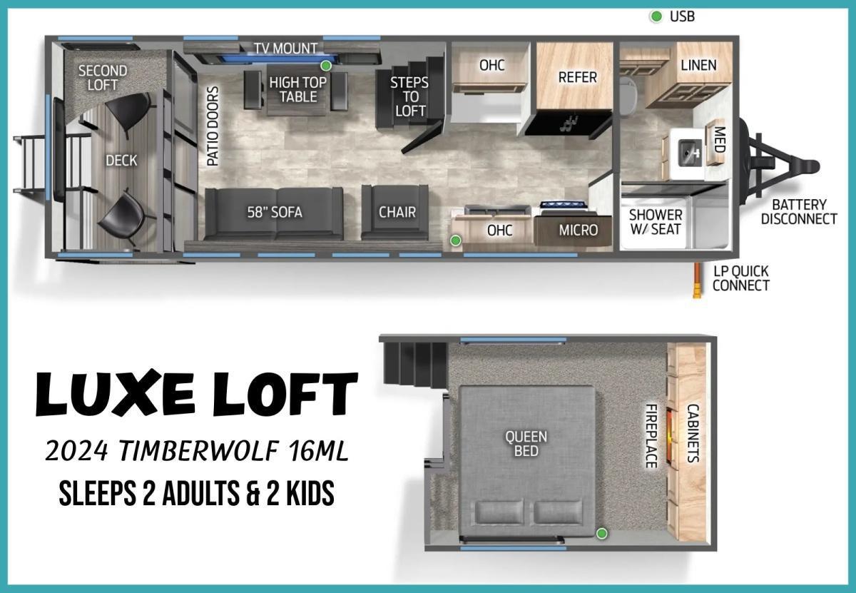 Luxe Loft Camper Rental Luxe Loft Camper Rental