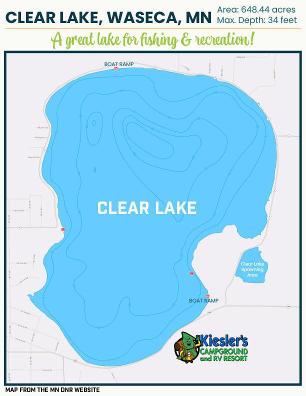 Clear Lake in Waseca, MN
