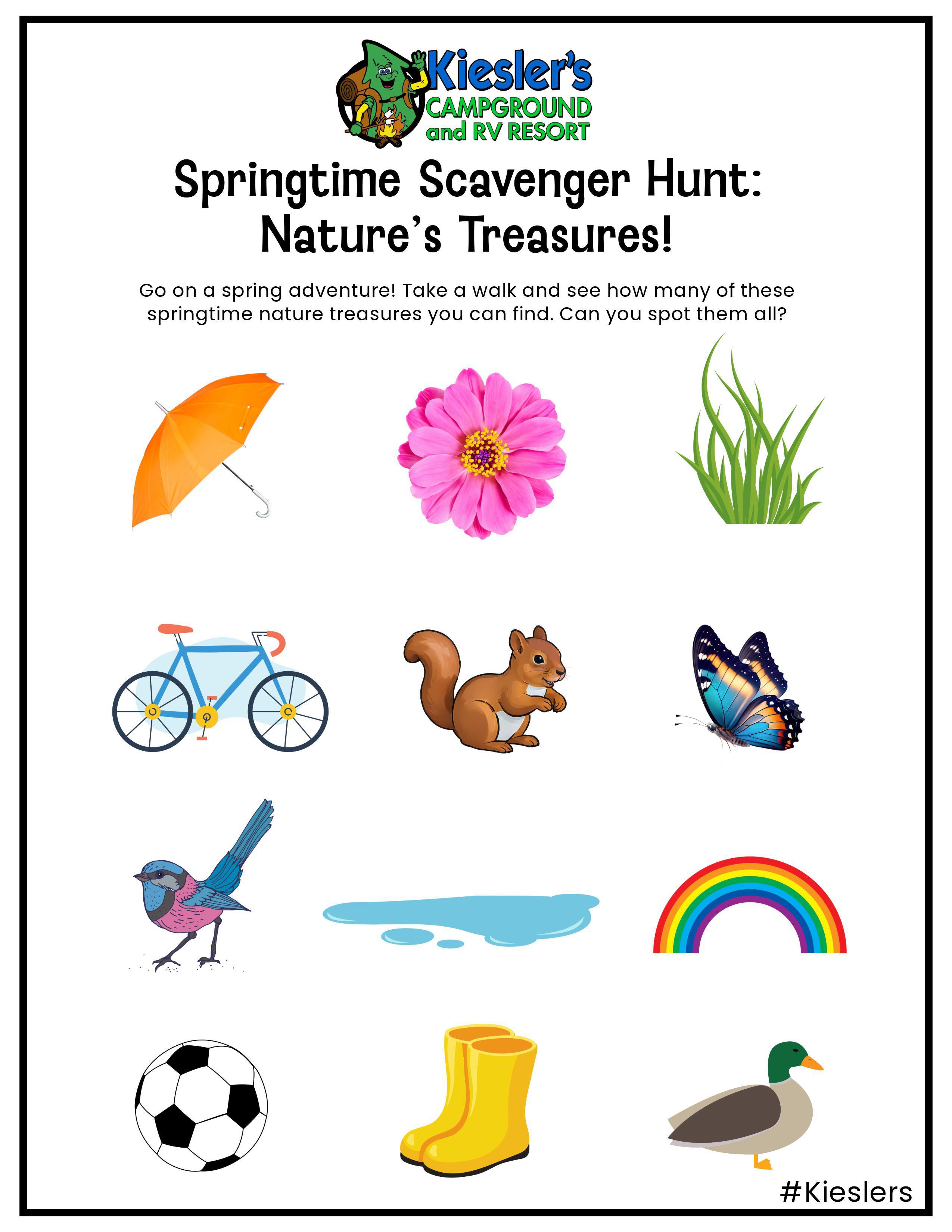 Springtime Scavenger Hunt