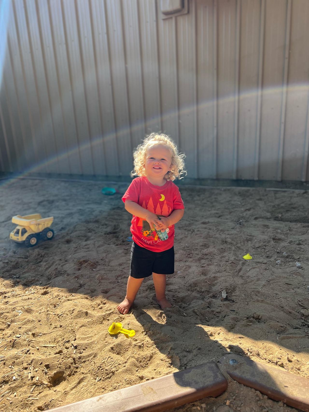 A Toddler Favorite - the Sandbox