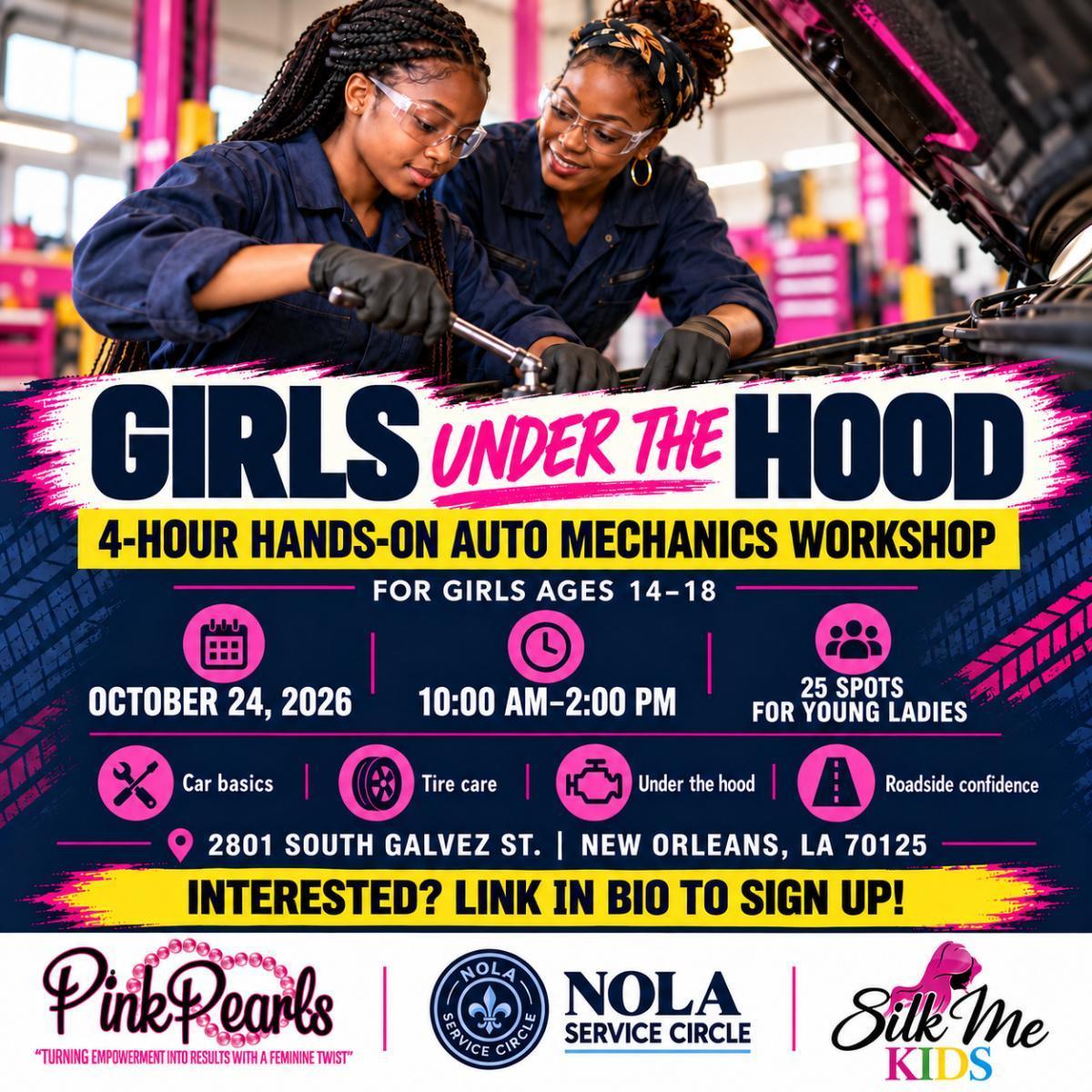 WOMEN UNDER THE HOOD WORKSHOP