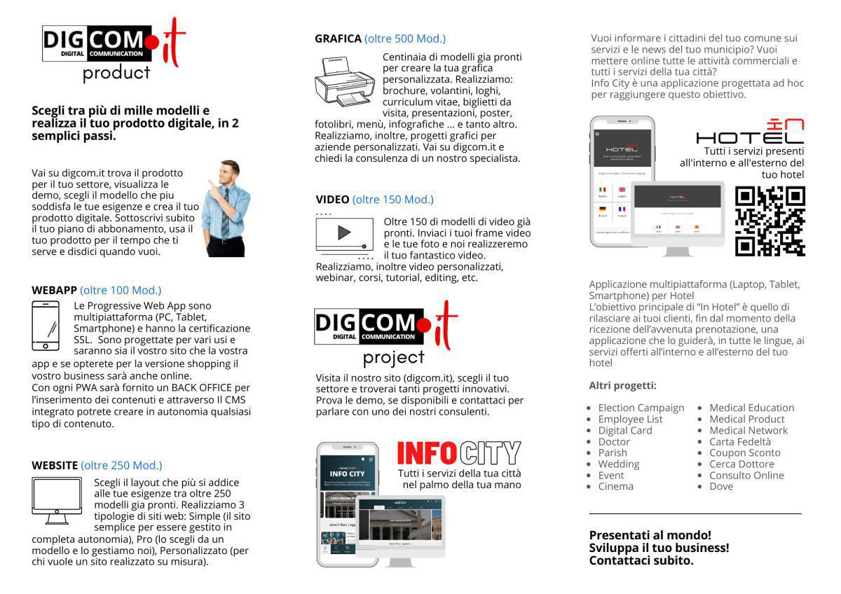 DIGCOM: Il Tuo Partner nella Trasformazione Digitale DIGCOM: Il Tuo Partner nella Trasformazione Digitale