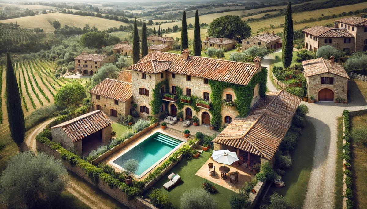 Esclusiva villa in pietra a Treggio Esclusiva villa in pietra a Treggio