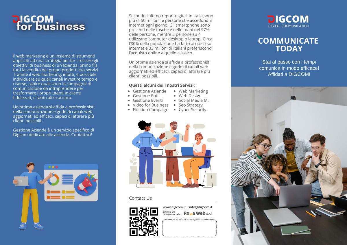 DIGCOM: Il Tuo Partner nella Trasformazione Digitale DIGCOM: Il Tuo Partner nella Trasformazione Digitale