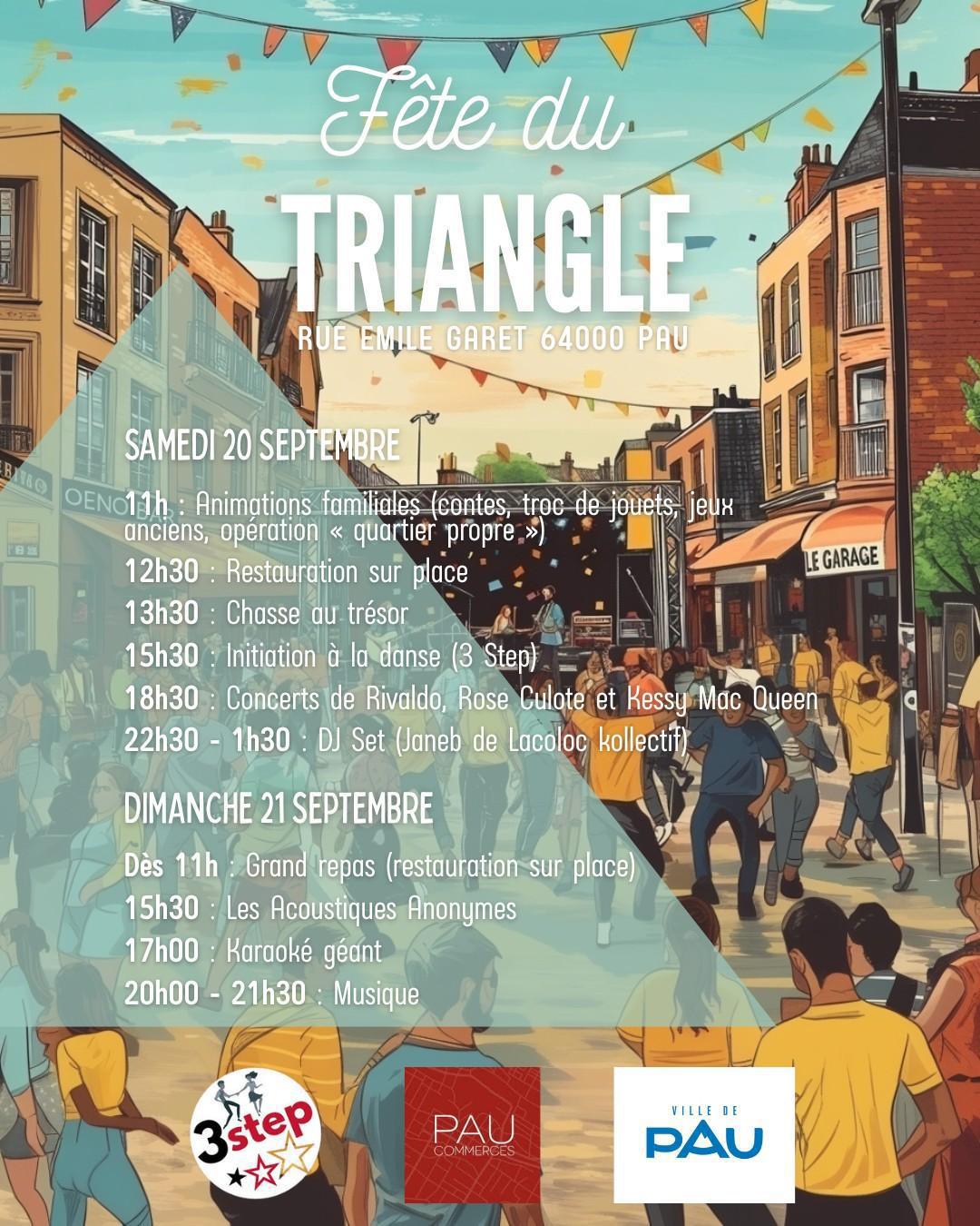 Fête du Triangle à Pau