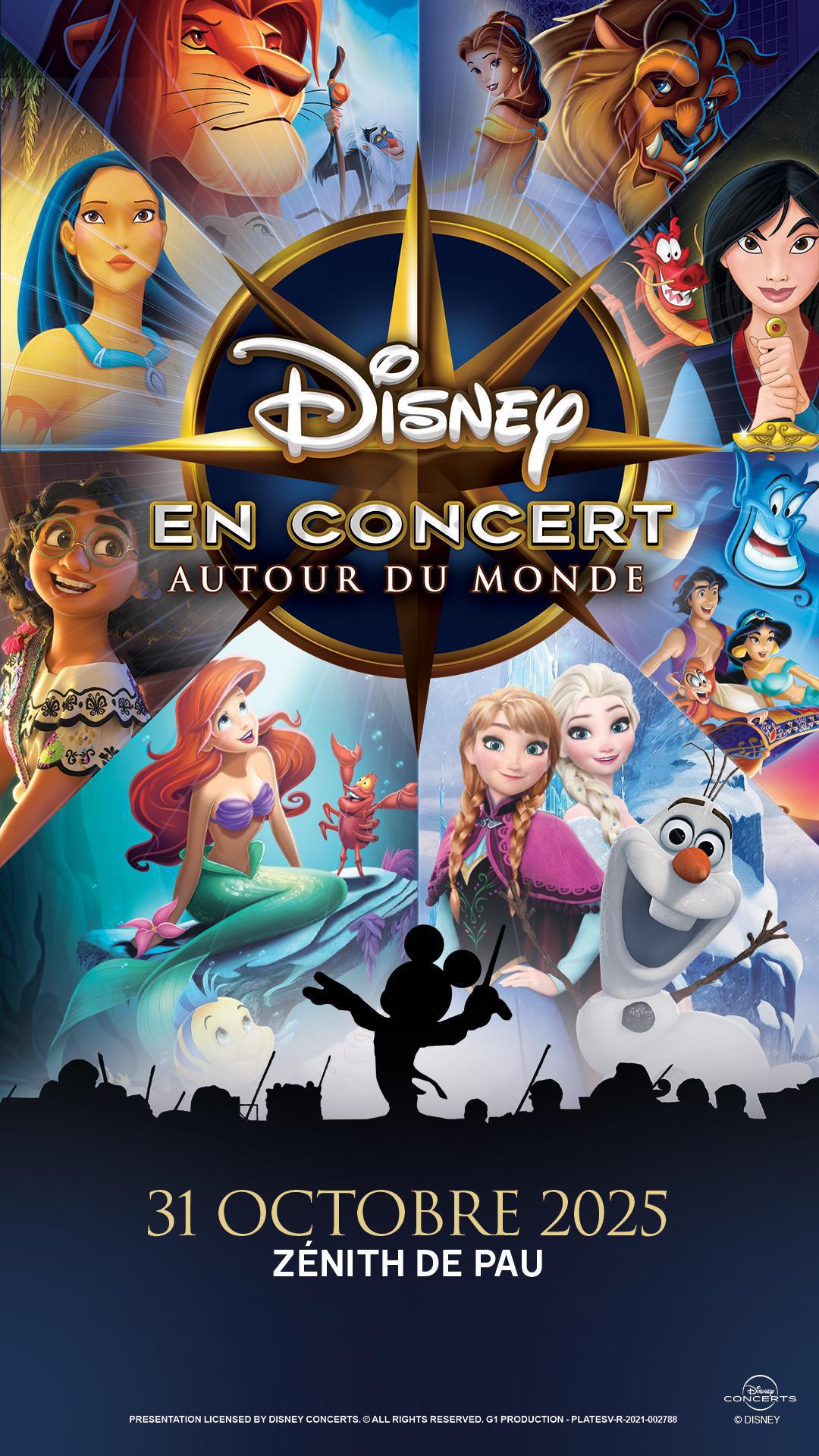 Disney en concert - Zénith de Pau Disney en concert - Zénith de Pau
