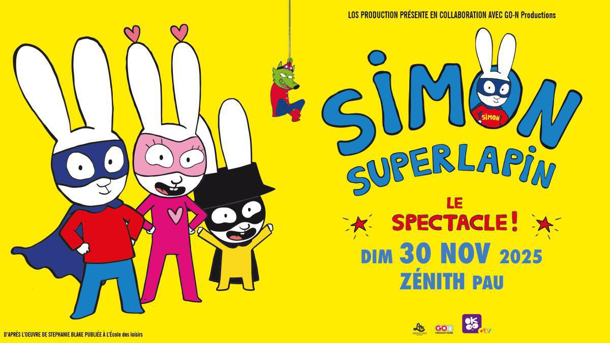 Simon Superlapin - Zénith de Pau
