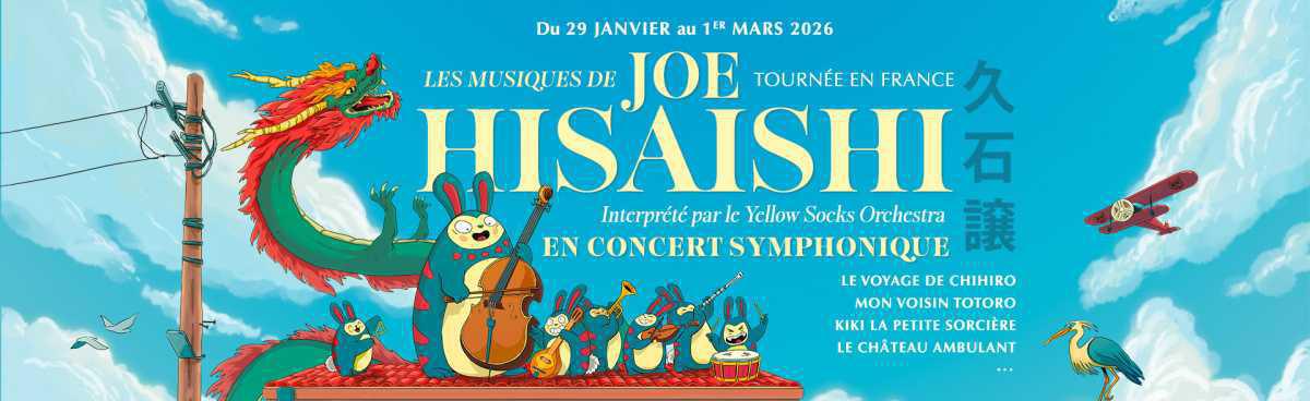 Les musiques de Joe Hisaishi - Zénith de Pau