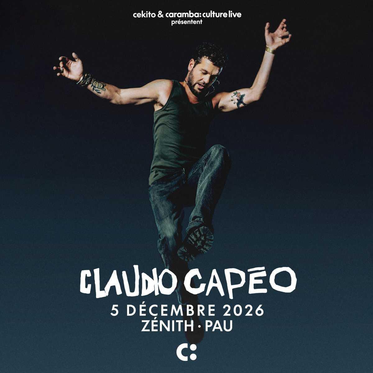 Claudio Capéo - Zénith de Pau Claudio Capéo - Zénith de Pau