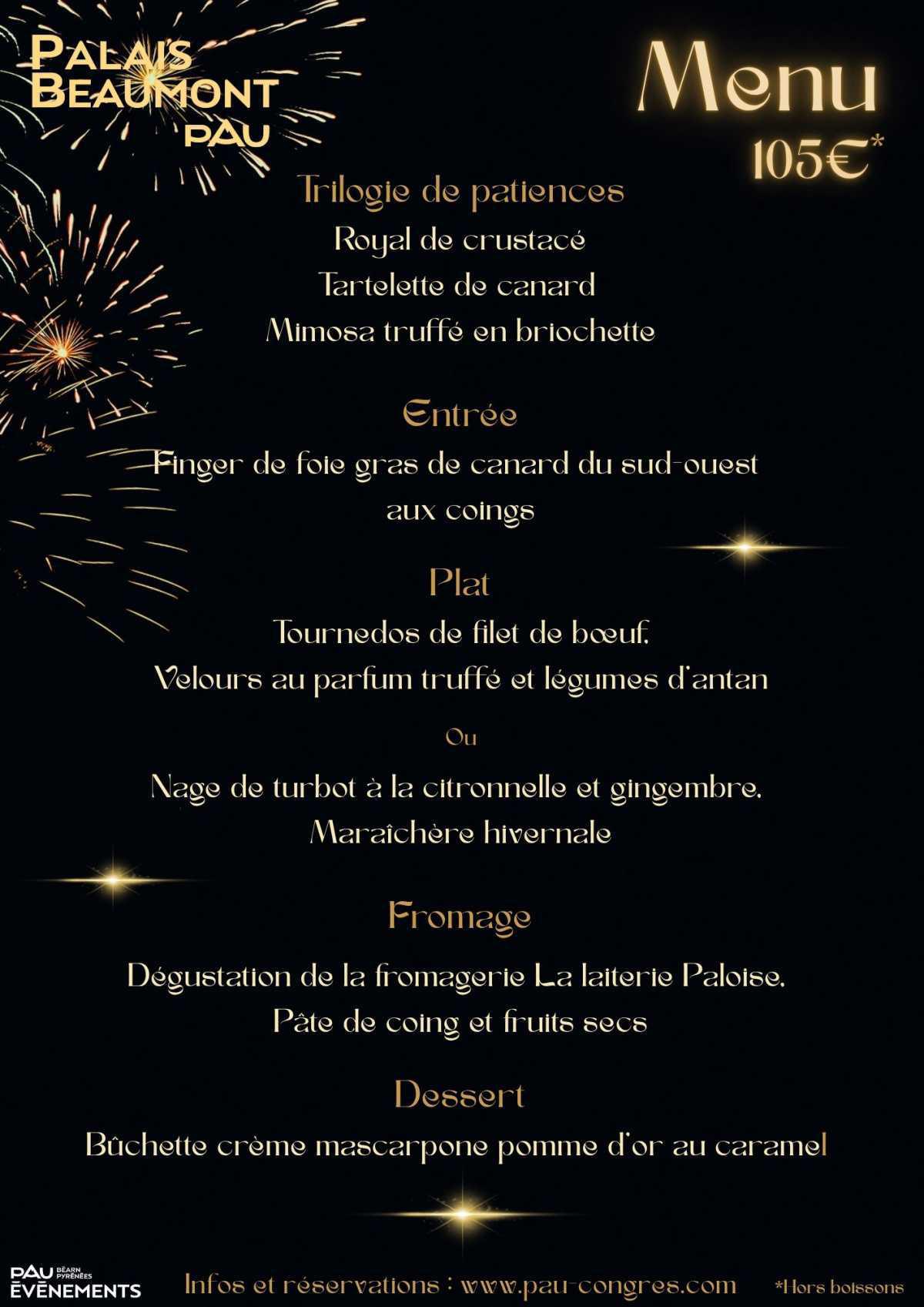 Réveillon Blues au Palais Beaumont