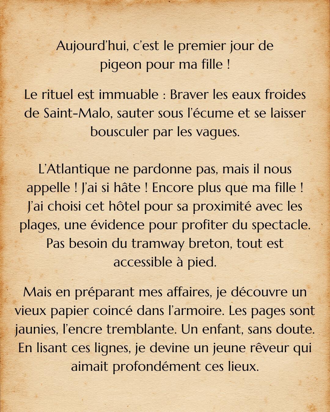 Challenge - Jour de Pigeon