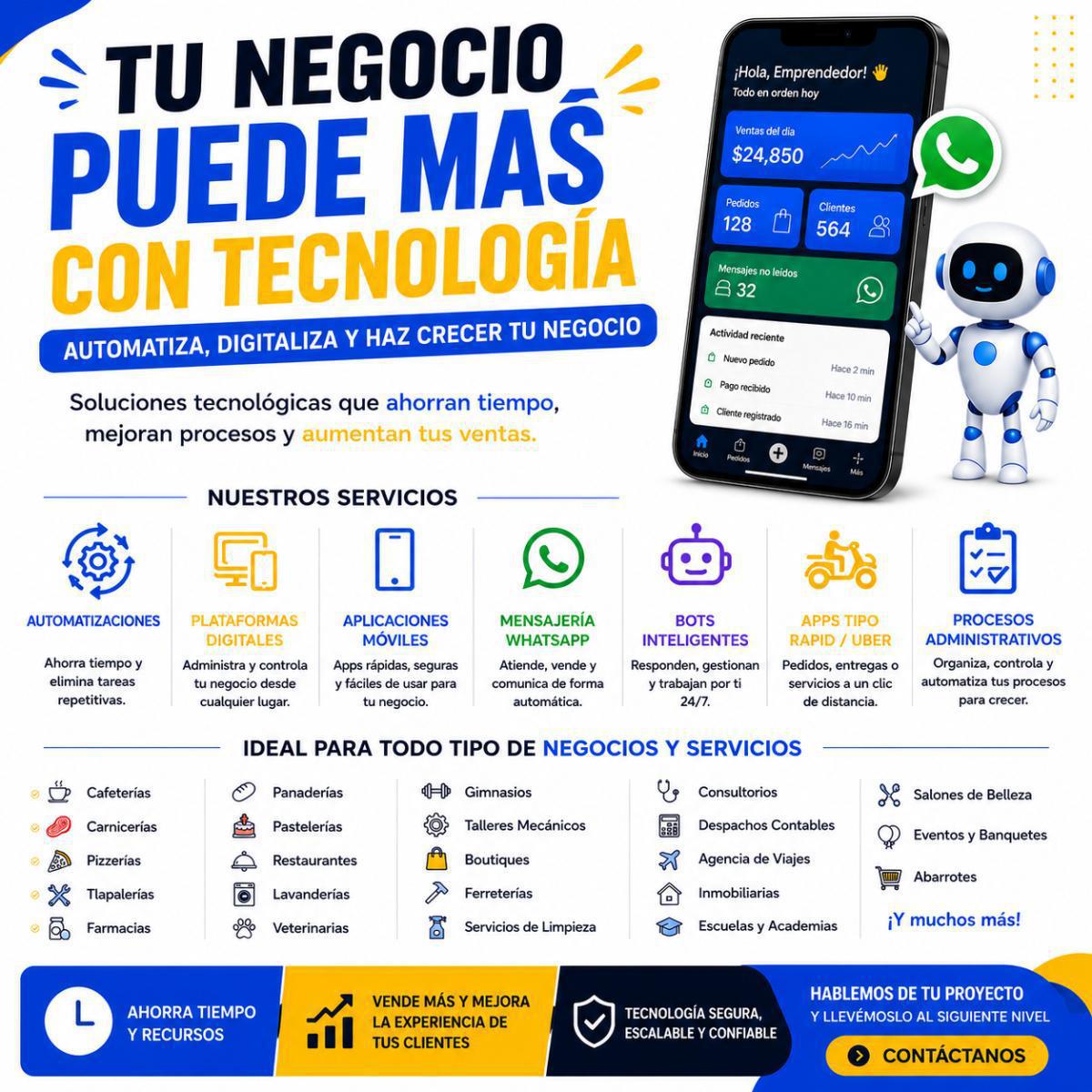 đ Tu negocio puede vender mĂĄs con tecnologĂa. đ Tu negocio puede vender mĂĄs con tecnologĂa.