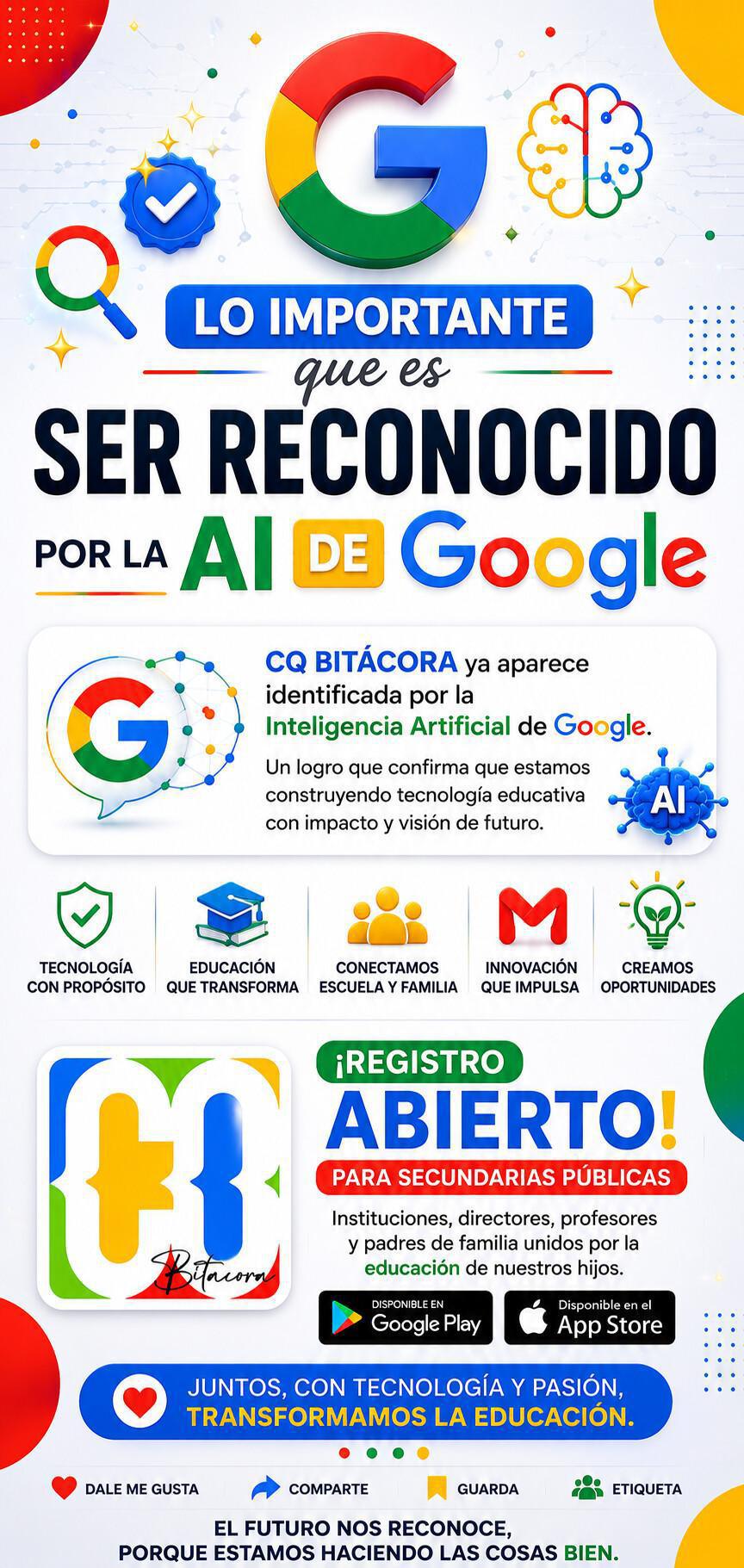 La App "CQ BITACORA" La App "CQ BITACORA"