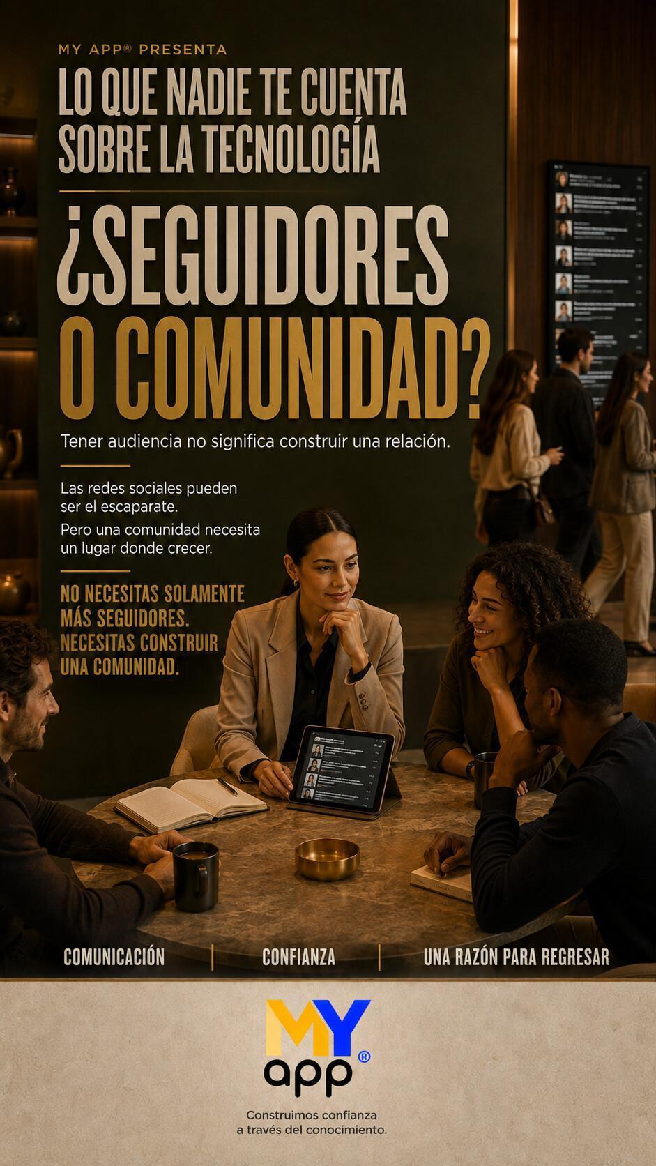 Seguidores no son lo mismo que comunidad