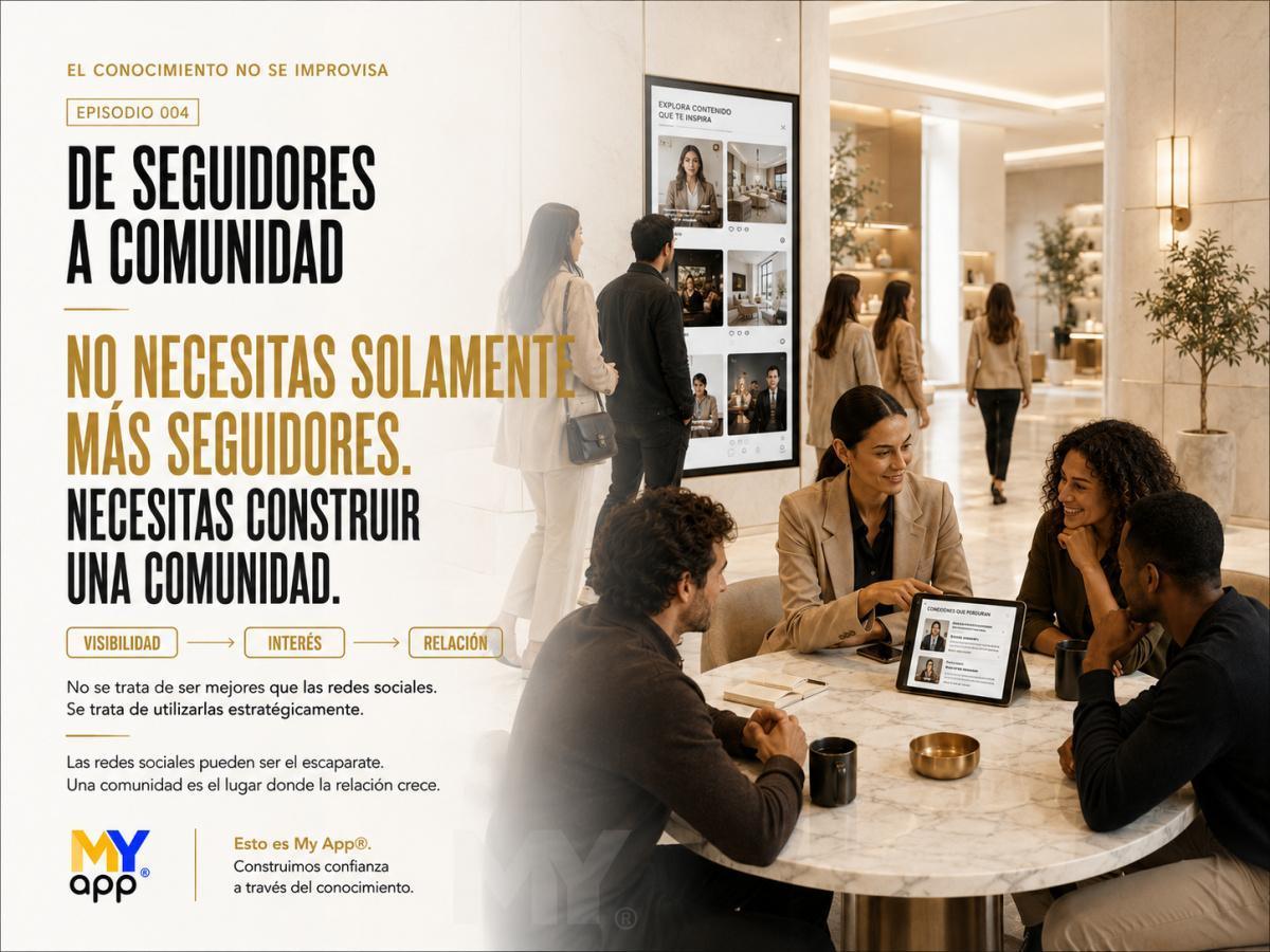 Seguidores no son lo mismo que comunidad