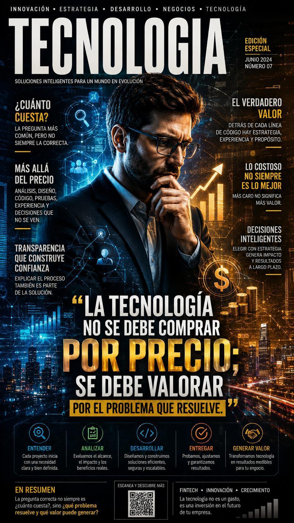 El precio no siempre representa el valor de la tecnología