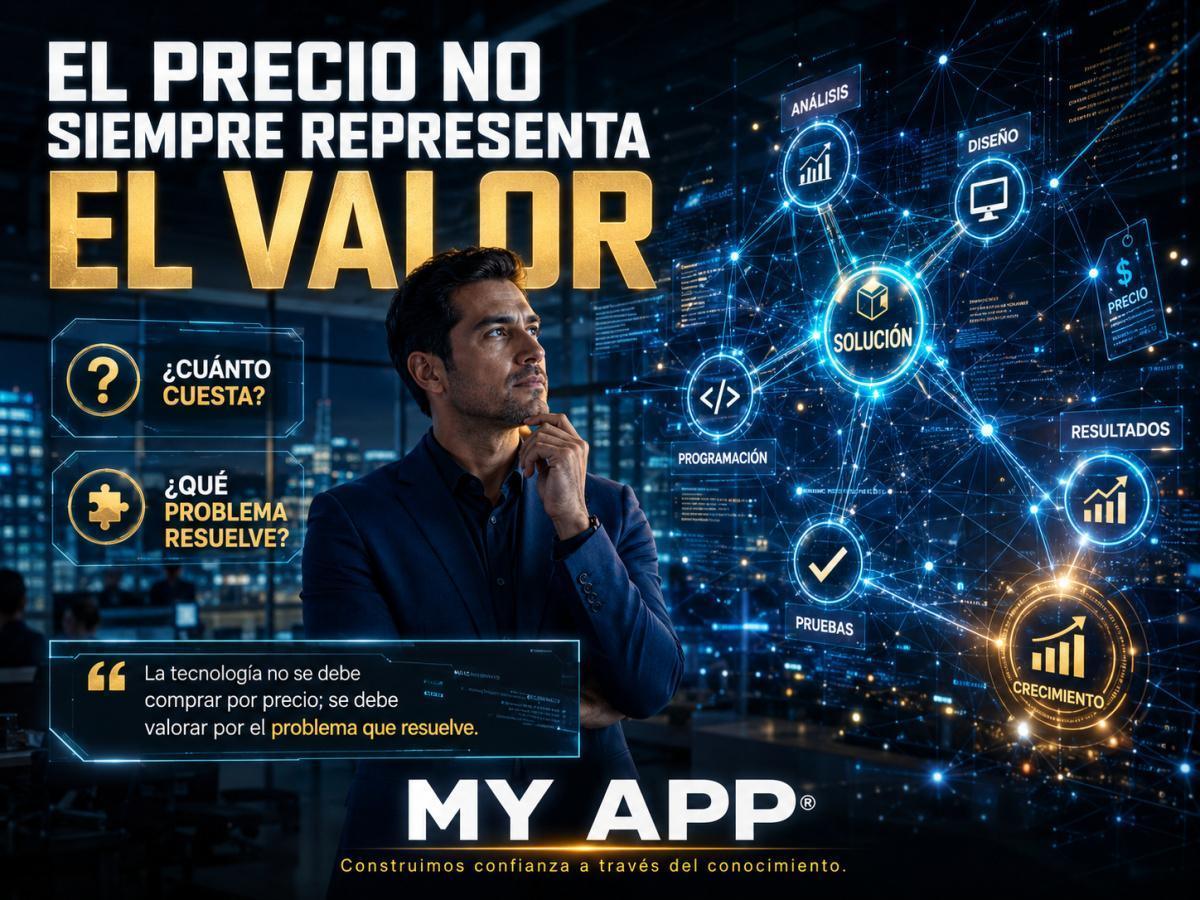 El precio no siempre representa el valor de la tecnología