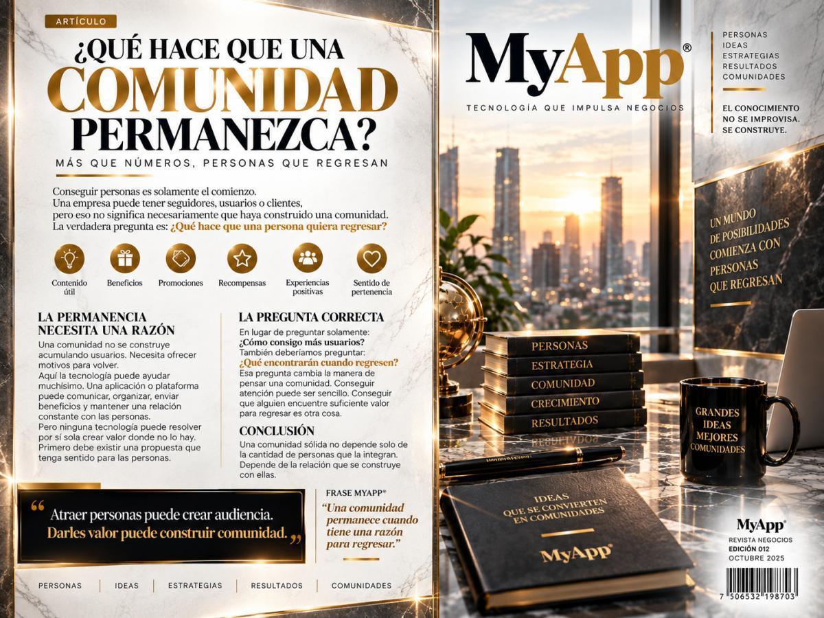 ¿Que hace que una comunidad permanezca?