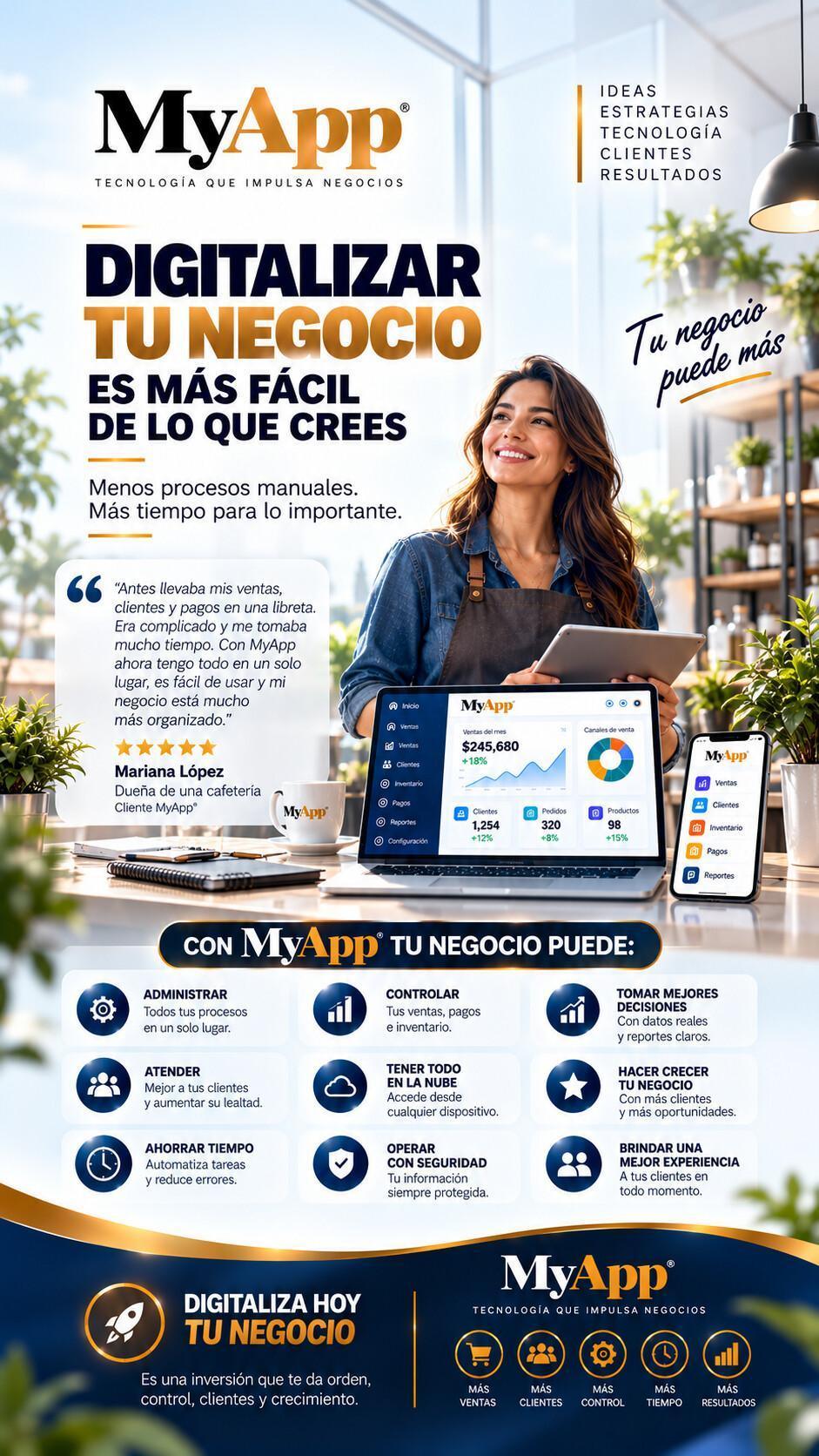 Digitalizar tu negocio no es un lujo :" Es una evolución"