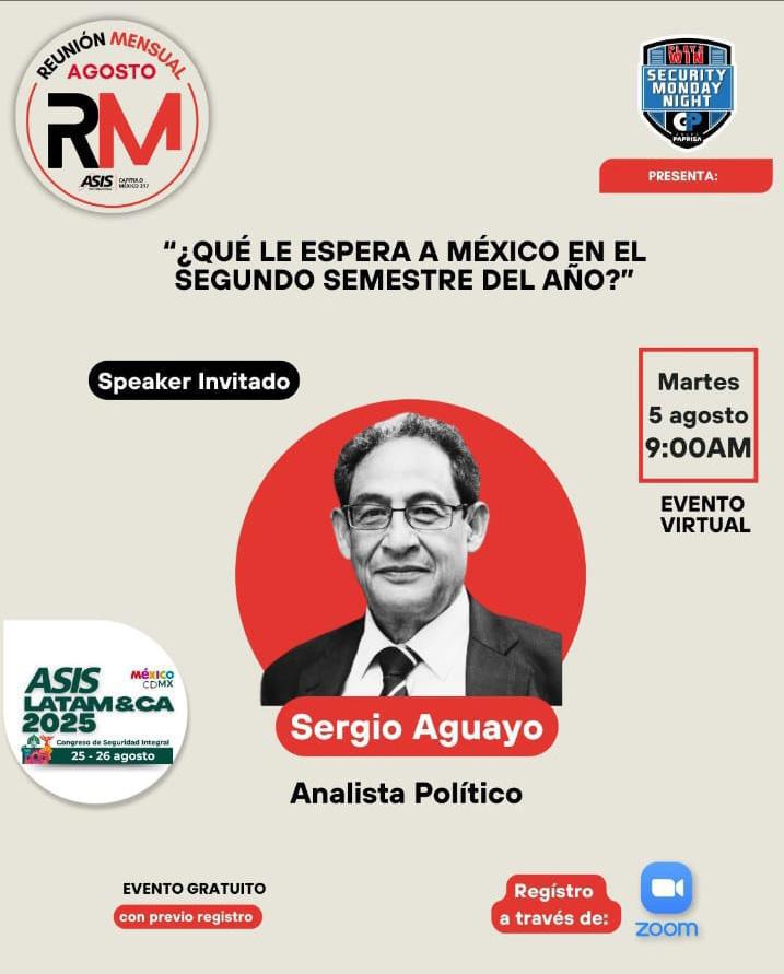 Reunión Mensual Agosto 2025 (Virtual) Reunión Mensual Agosto 2025 (Virtual)