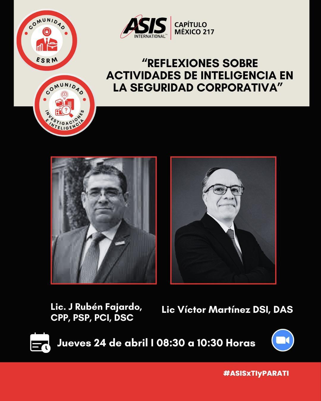 REFLEXIONES SOBRE ACTIVIDADES DE INTELIGENCIA EN LA SEGURIDAD CORPORATIVA REFLEXIONES SOBRE ACTIVIDADES DE INTELIGENCIA EN LA SEGURIDAD CORPORATIVA