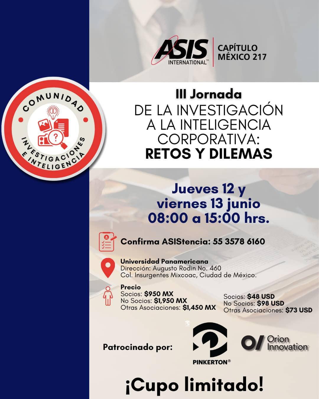 Ill Jornada DE LA INVESTIGACIÓN A LA INTELIGENCIA CORPORATIVA: RETOS Y DILEMAS