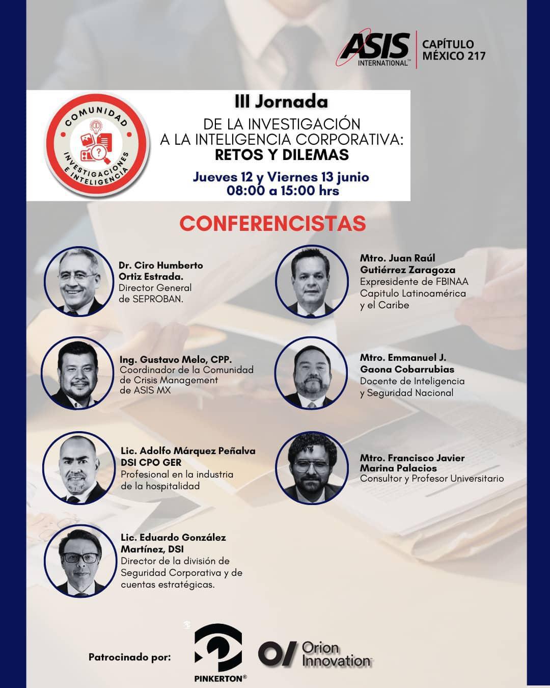 Ill Jornada DE LA INVESTIGACIÓN A LA INTELIGENCIA CORPORATIVA: RETOS Y DILEMAS