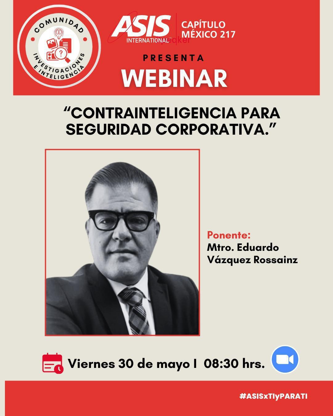 Contrainteligencia para Seguridad Corporativa. Contrainteligencia para Seguridad Corporativa.