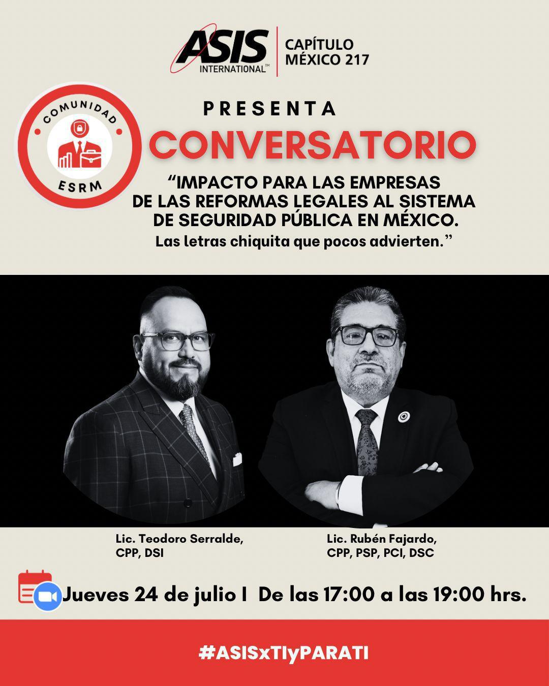 IMPACTO PARA LAS EMPRESAS DE LAS REFORMAS LEGALES AL SISTEMA DE SEGURIDAD PÚBLICA EN MÉXICO. Las letras chiquita que pocos advierten.