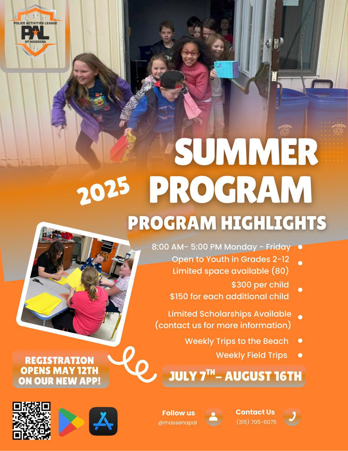 Summer Program 2025 Membership Registration