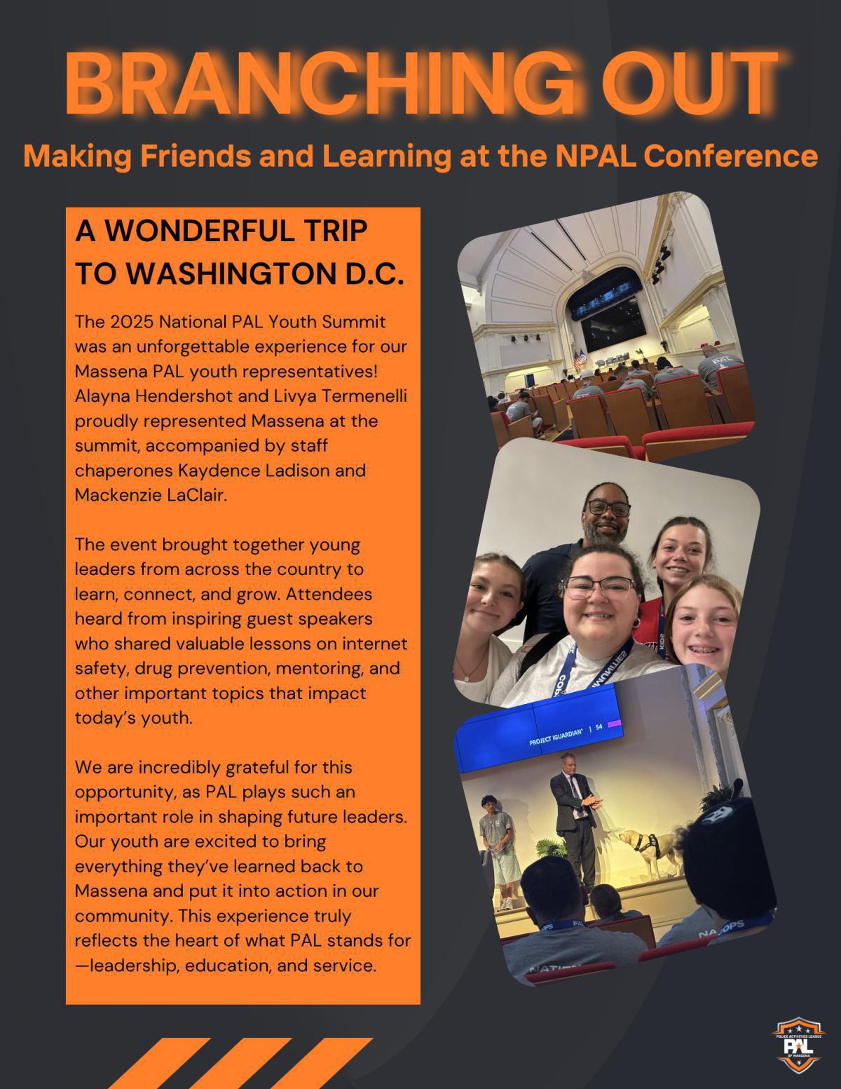 PAL Mid-Summer Program Newsletter