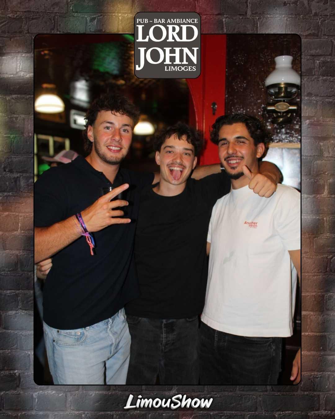 LORD JOHN : Vos photos de la soirée du Jeudi 03 Septembre