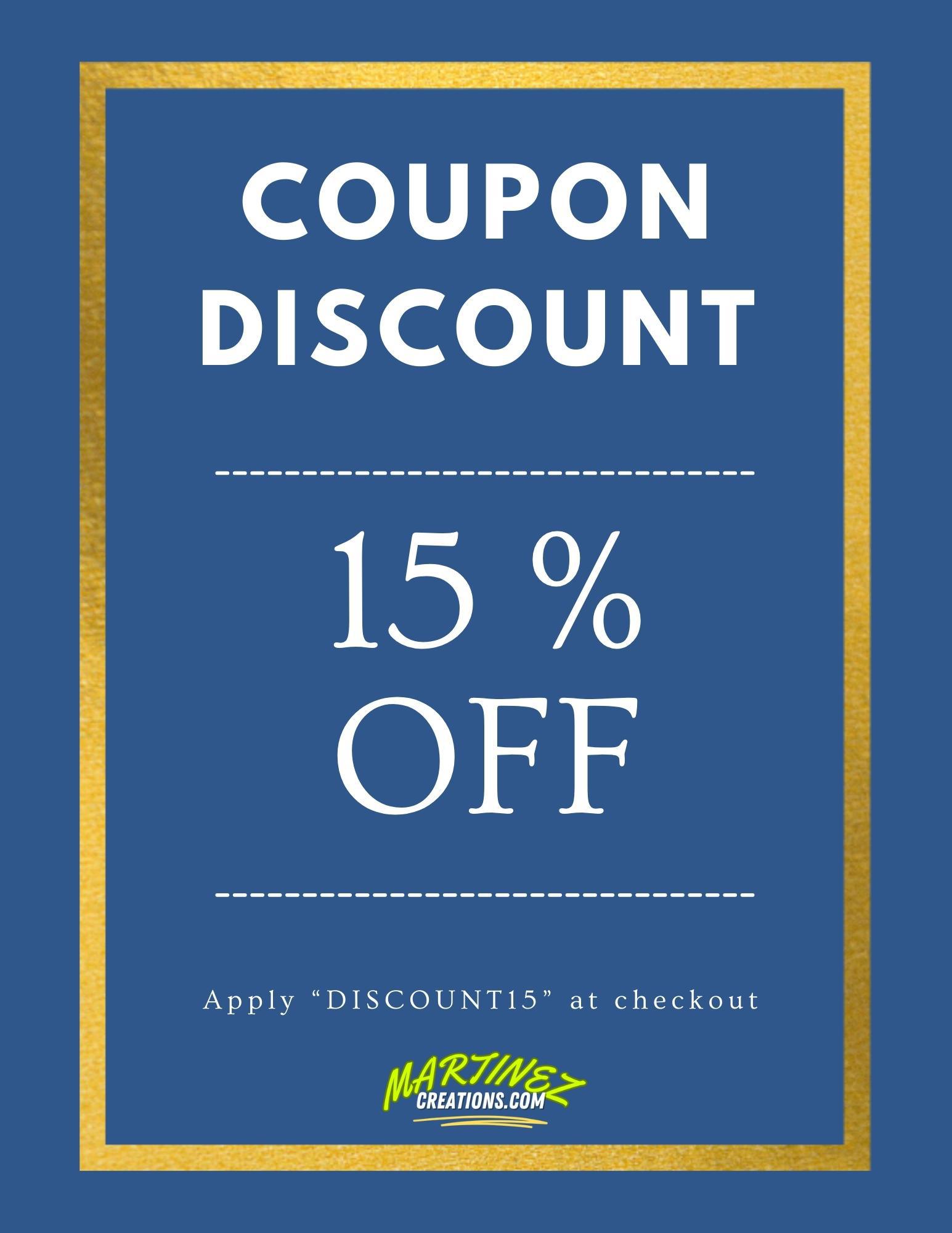 15% OFF