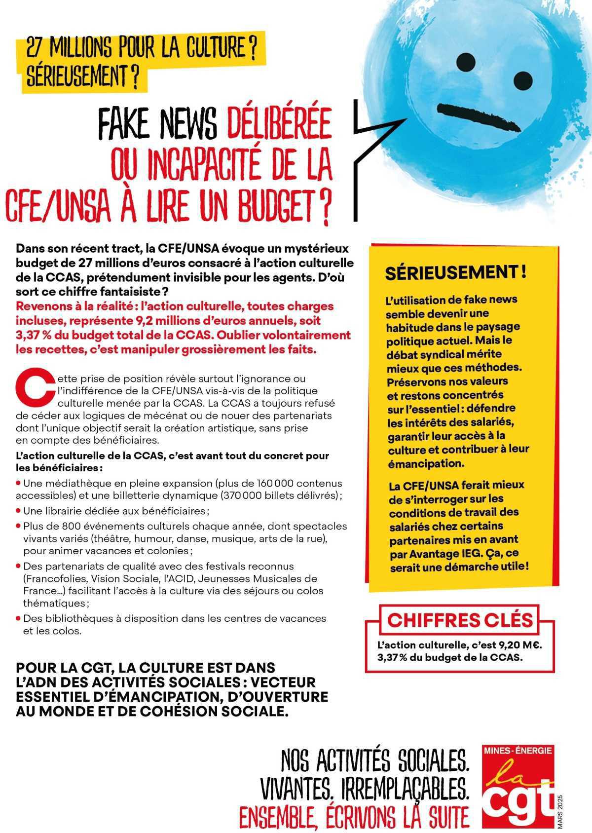 FAKE NEWS CFE/UNSA